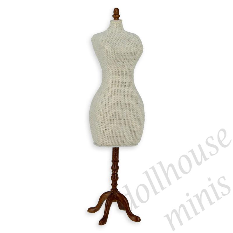 sewing model walnut  Trianon collectible furniture 1:12