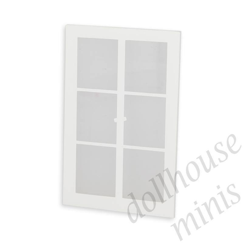 plexiglass for windows, printed for dollhouses 1:12 plexiglass for windows, printed for dollhouses 1:12