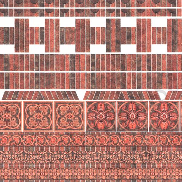 complement for briques 34978 for dollhouses 1:12