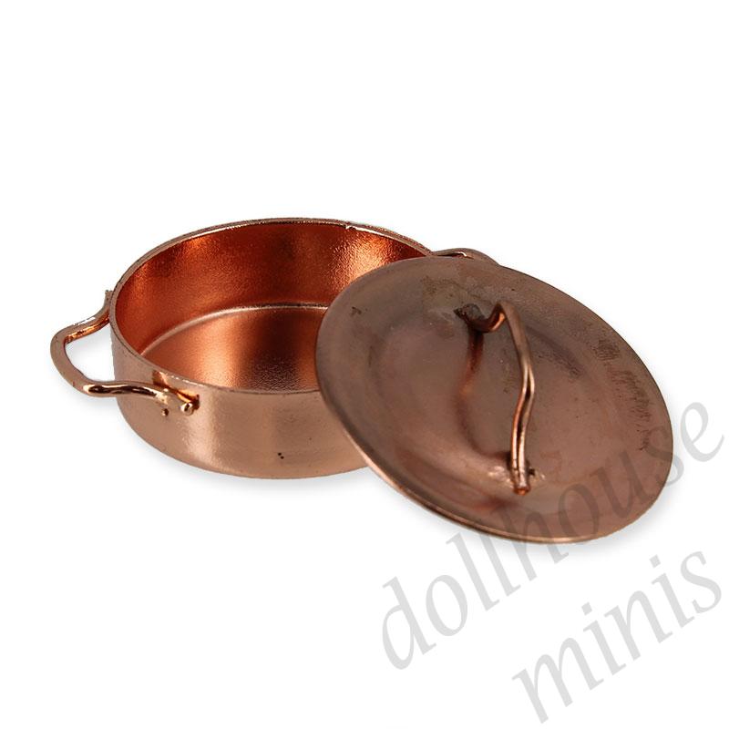 pan with cover Miniature 1:12 pan with cover Miniature 1:12