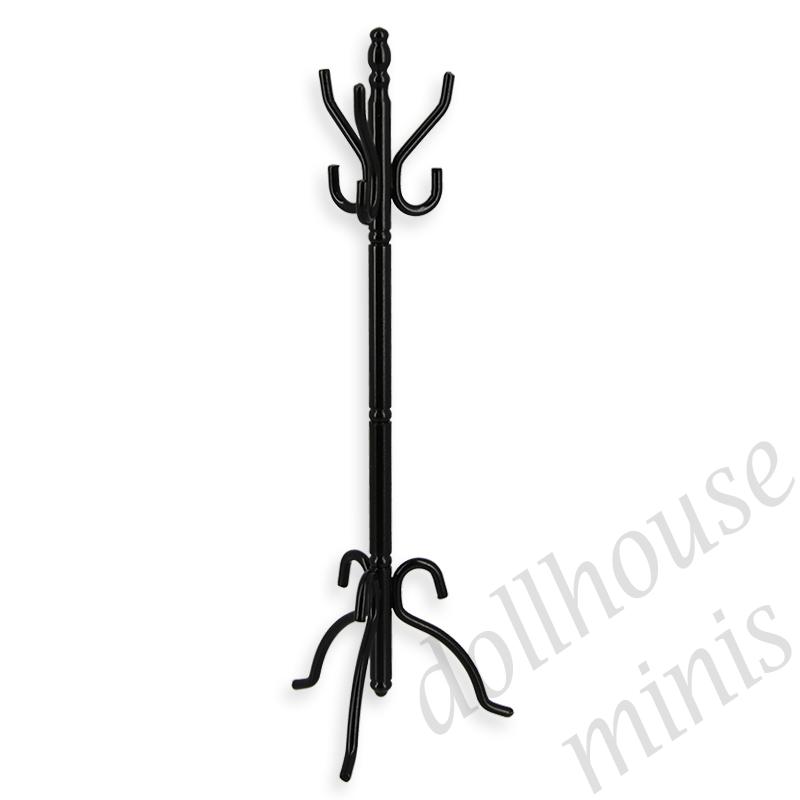 brass hat stand Miniature 1:12 brass hat stand Miniature 1:12