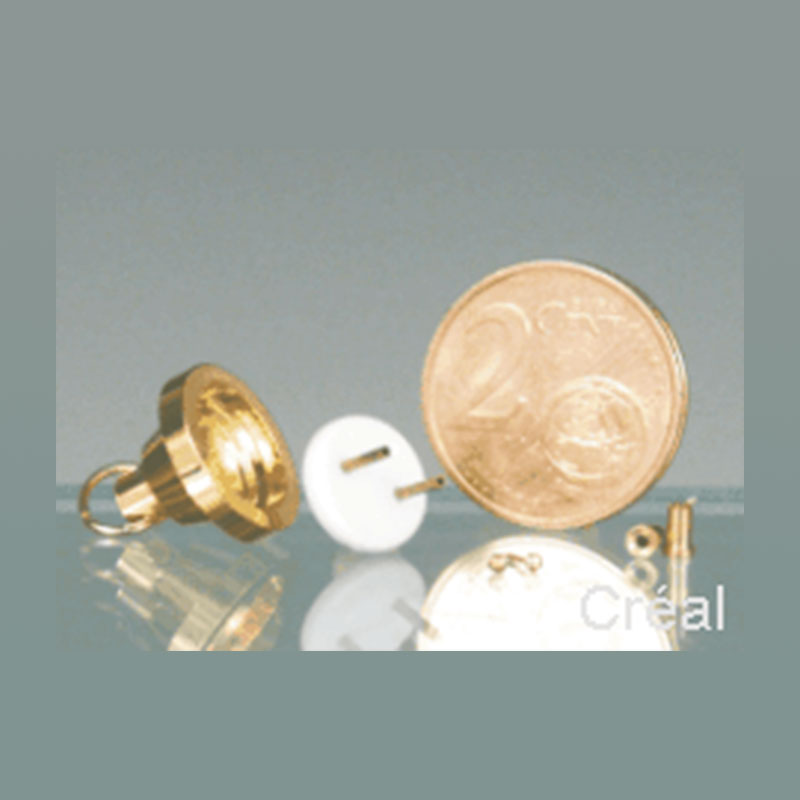 hanging adapter spring loaded eylet for dollhouses 1:12