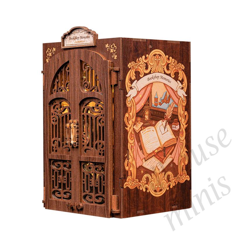 bookshop memories - bookend for library - book nook