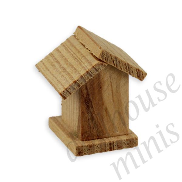nesting box - no holes or perches - 1:12 nesting box - no holes or perches - 1:12