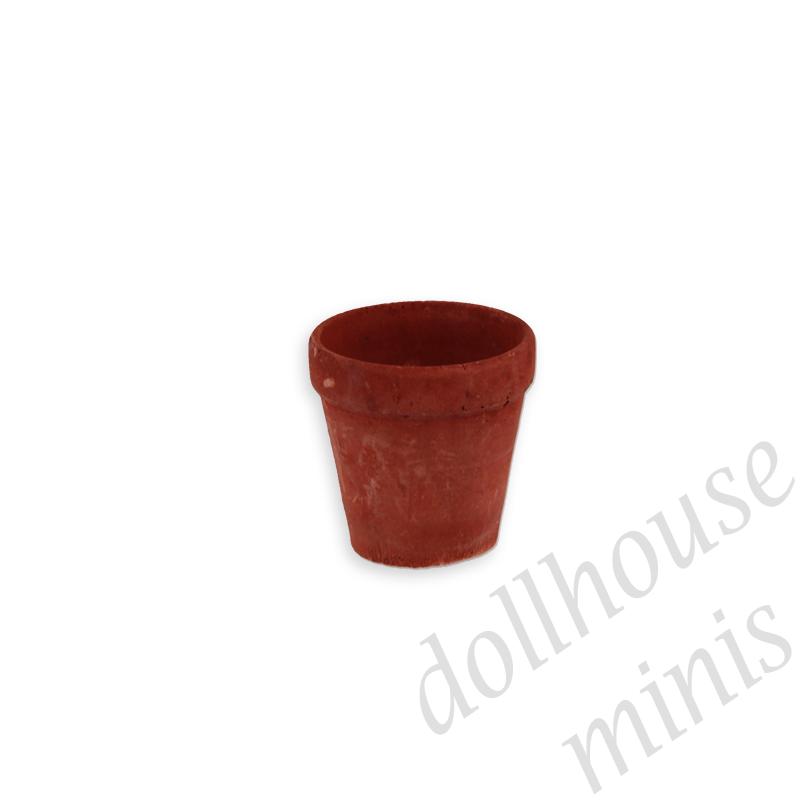 flower pot terra cotta 1:12