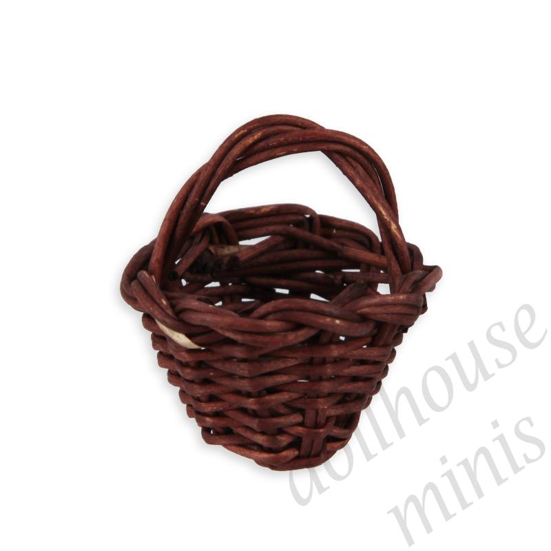 Basket with handle Miniature 1:12 Basket with handle Miniature 1:12