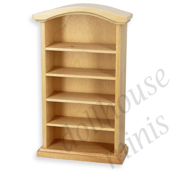 bookcase natural oak miniature furniture 1:12 bookcase natural oak miniature furniture 1:12