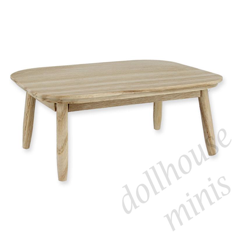 modern table ashwood miniature furniture 1:12 modern table ashwood miniature furniture 1:12