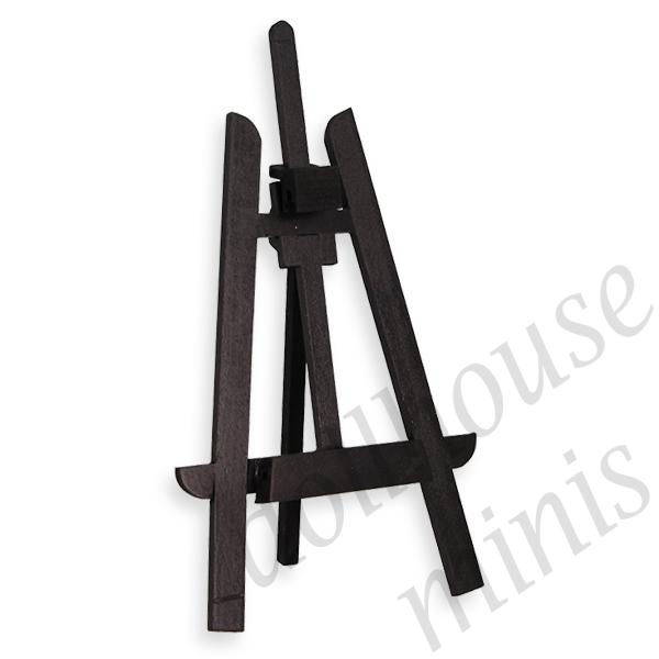 easel black miniature furniture 1:12