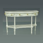 sidebord louis xvi ivory miniature 1:12