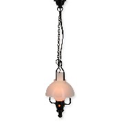12v hanging lamp clip oil black miniature 1:12
