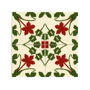 victorian floor tiles miniature 1:12
