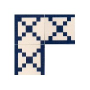 borders for victorian floor tiles miniature 1:12