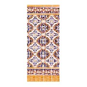 mediterranean tiles miniature 1:12