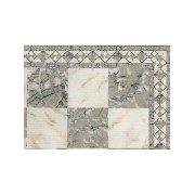 blue and white marble miniature 1:12
