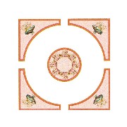 ceiling decoration set miniature 1:12