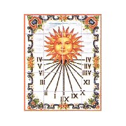 fresco sundial miniature 1:12