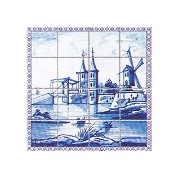 fresco old mill for dollhouses 1:12