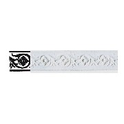 borders 3d white miniature 1:12