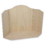 roomdisplay barewood miniature 1:12