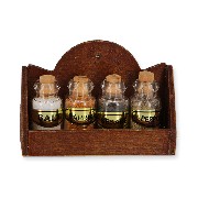 shelve w/spices miniature 1:12