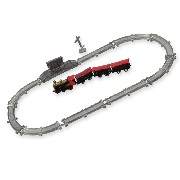 locomotive and railway 16pcs miniature 1:12