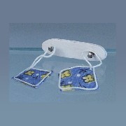 kitchen towels blue miniature 1:12