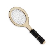 tennis racket miniature 1:12