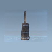 butter churn miniature 1:12
