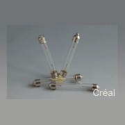 4 fluorette bulbs for 2527 or 25272 miniature 1:12