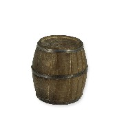 small barrel miniature 1:12