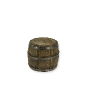 mini barrel miniature 1:12