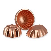 3 copper moulds ass. miniature 1:12
