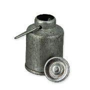 milk can miniature 1:12