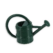 green watering can miniature 1:12