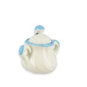 sugar can blue Miniature 1:12