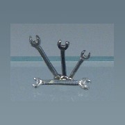 set of 4 wrenches miniature 1:12