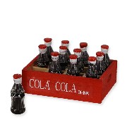 coca-cola box miniature 1:12
