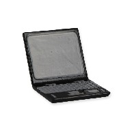 computer laptop miniature 1:12