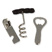 bottle opener set 3pcs miniature 1:12