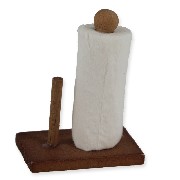 paper towel holder miniature 1:12