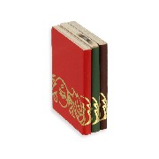 3 books (glued) miniature 1:12