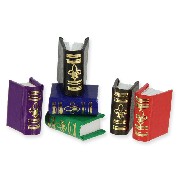 6 little books miniature 1:12