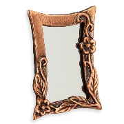 antic copper mirroir Miniature 1:12