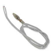 4 micro flame bulb 40ma 3 mm wire 12v miniature 1:12