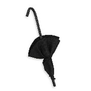 black umbrella Miniature 1:12