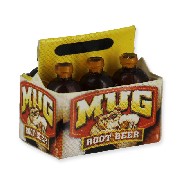 beer pack/6 bottles miniature 1:12