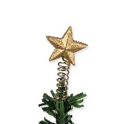 fir tree top star gold miniature 1:12