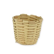 palm bushel basket miniature 1:12