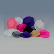 6 hats miniature 1:12